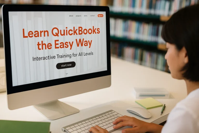 Learn QuickBooks the Easy Way—Interactive Training for All Levels