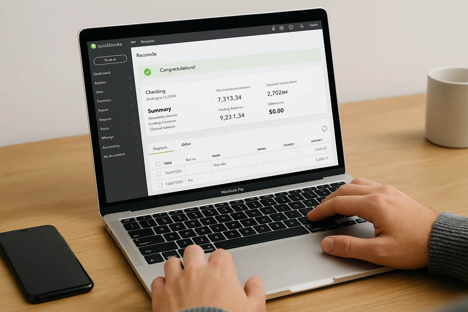 How to Reconcile Accounts in QuickBooks Online